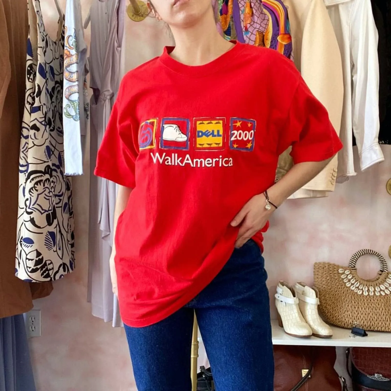 00's Walk America Graphic T-Shirt