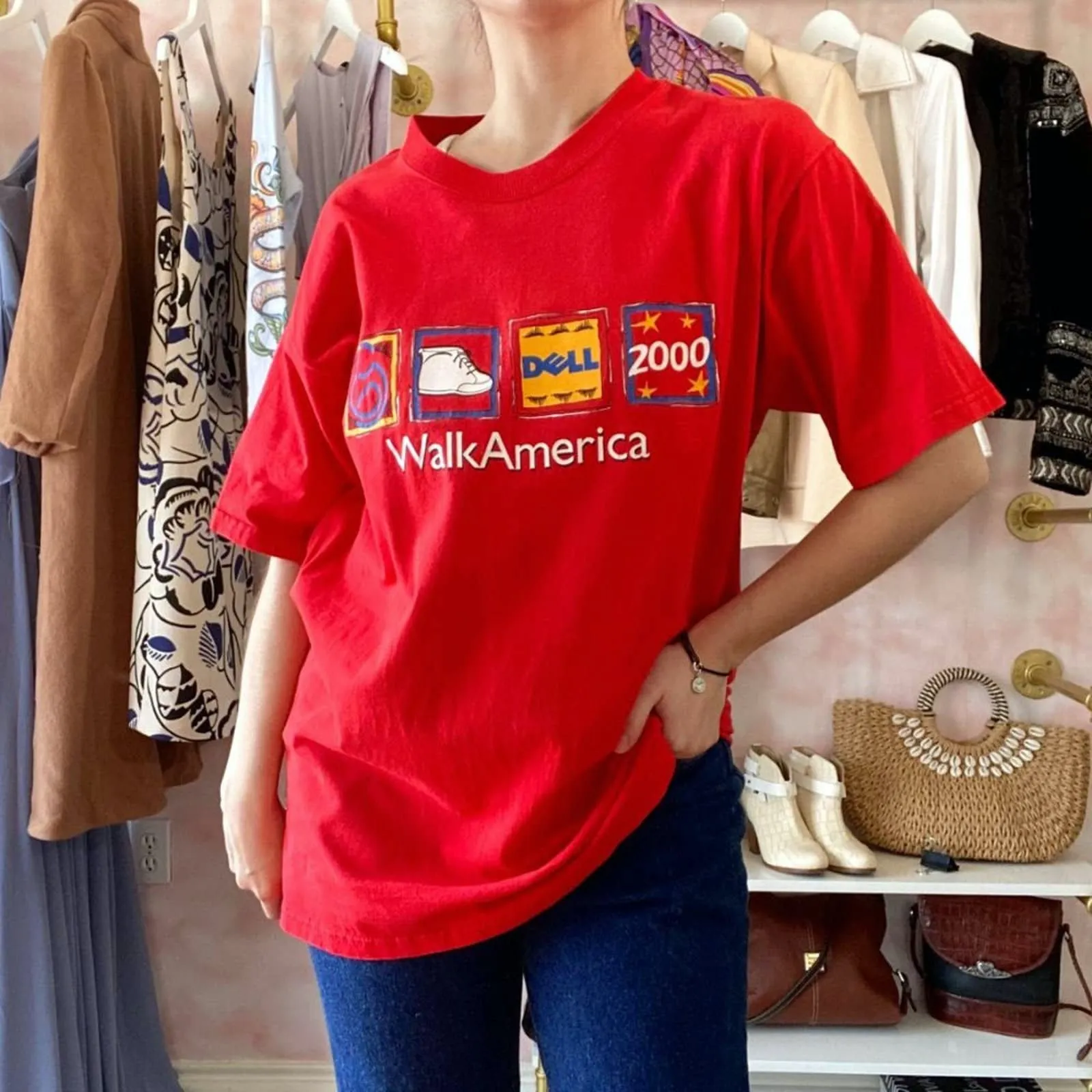 00's Walk America Graphic T-Shirt