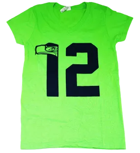 12th Hawk Women's V-Neck T-Shirt