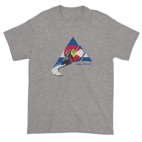 8KPeak Logo Colorado Downhill Skiing T-Shirt