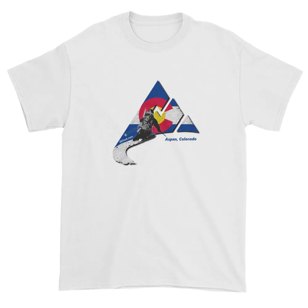 8KPeak Logo Colorado Downhill Skiing T-Shirt