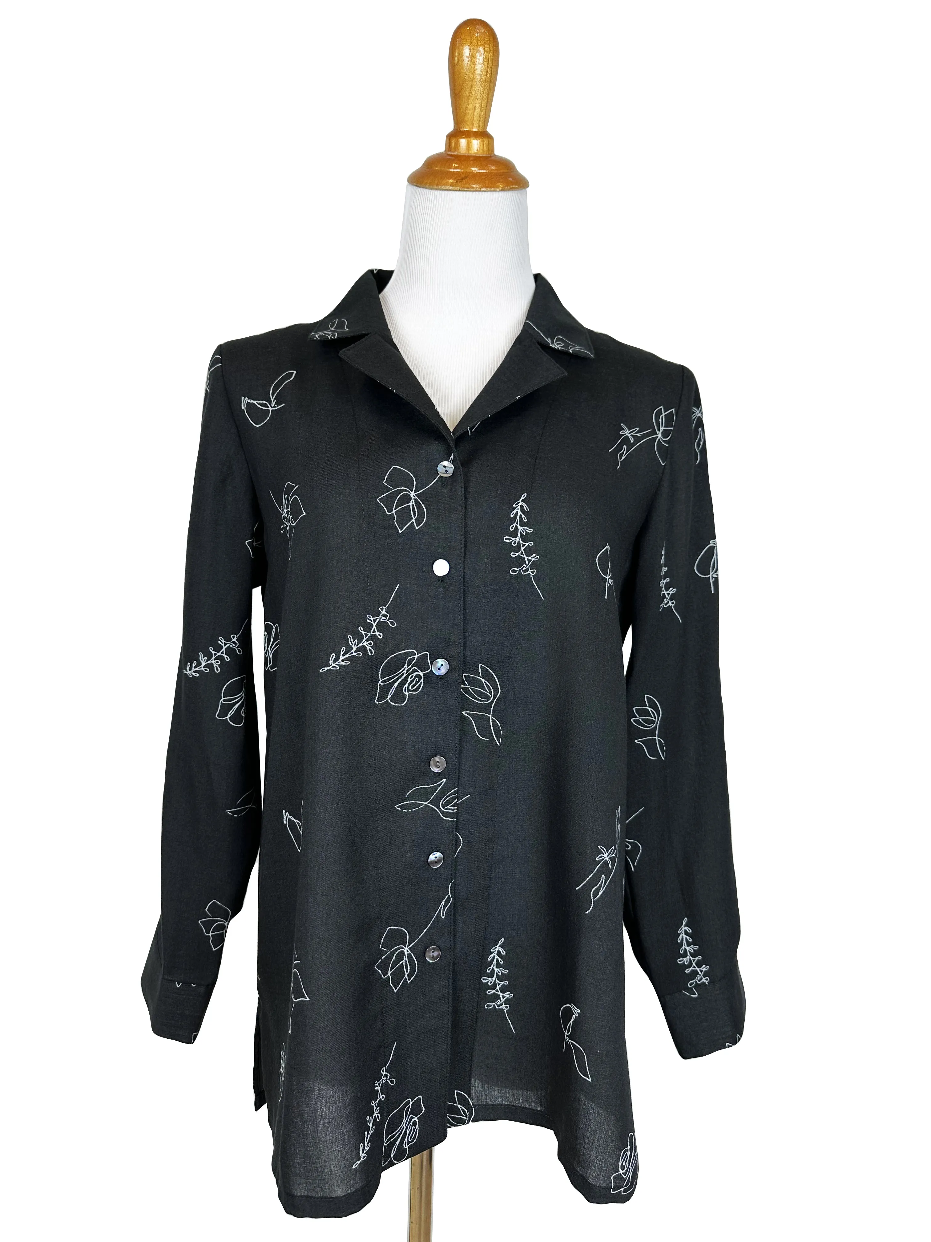 AA387 - Emma Linen Blouse