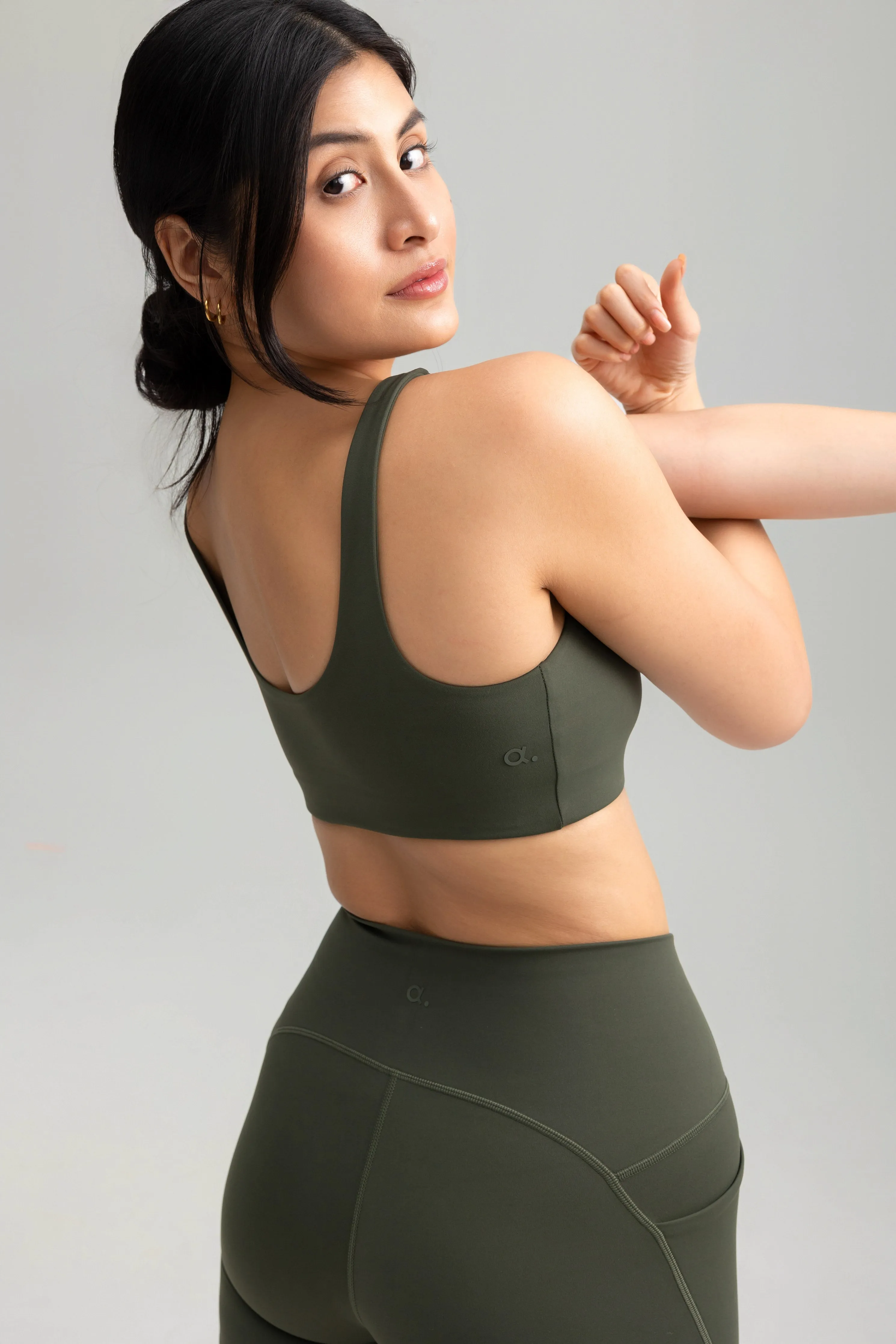 All Day Bra (A-B) in Olive [3XL only]