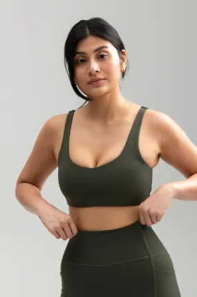All Day Bra (A-B) in Olive [3XL only]