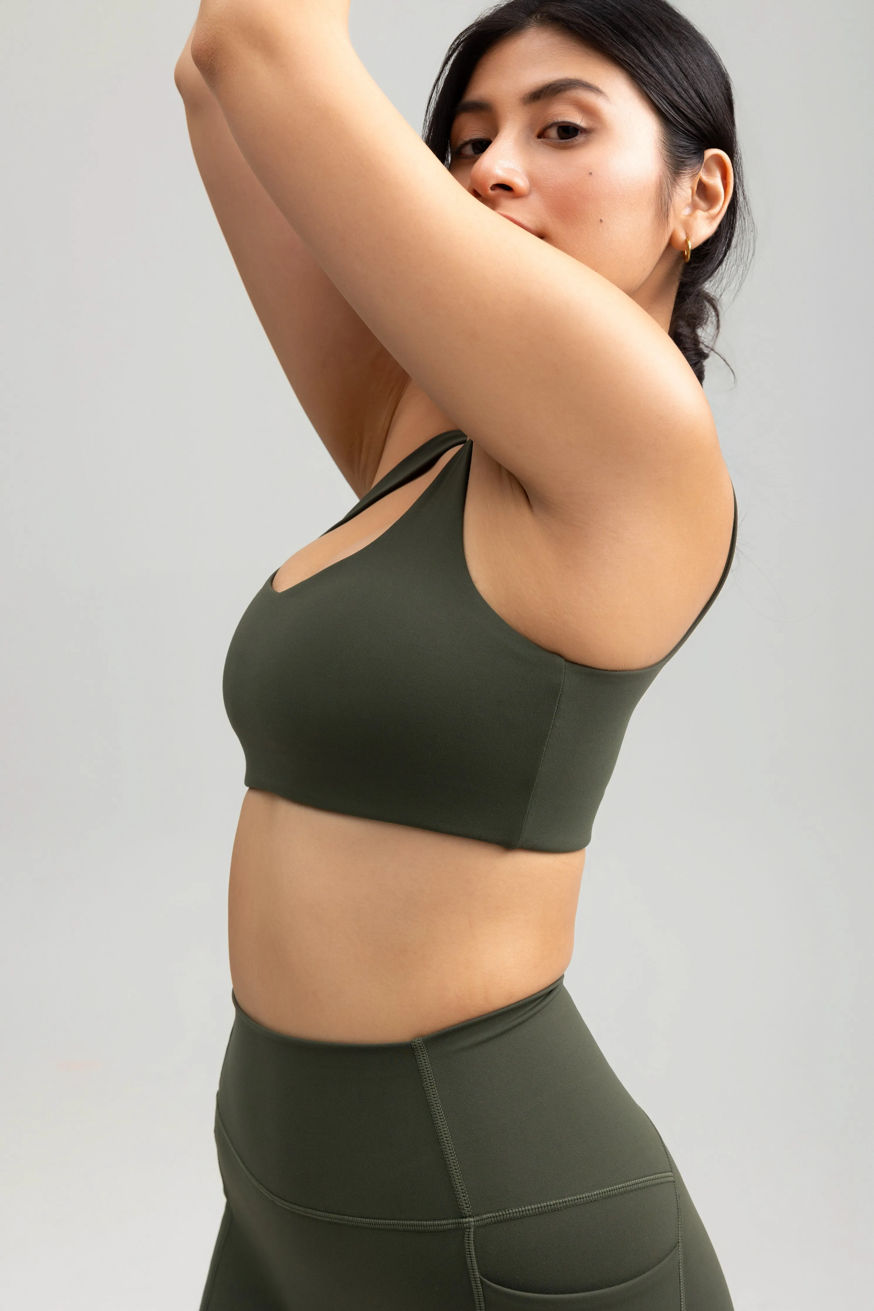 All Day Bra (A-B) in Olive [3XL only]