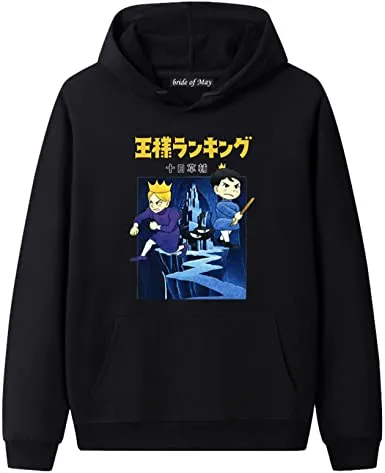 Anime Ousama Rankingu Sweatshirt Mens Ranking of Kings Hoodie