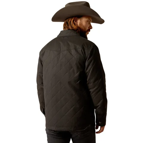 Ariat Men's Black Grizzly Shirt Jacket