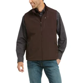 Ariat Men's Logo 2.0 Patriot Coffee Bean Softshell Vest