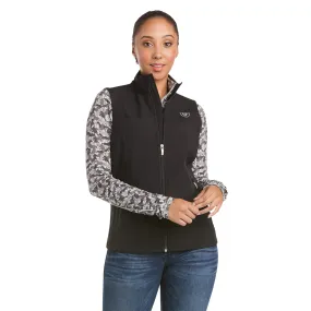 Ariat Women's New Team Black Softshell Vest