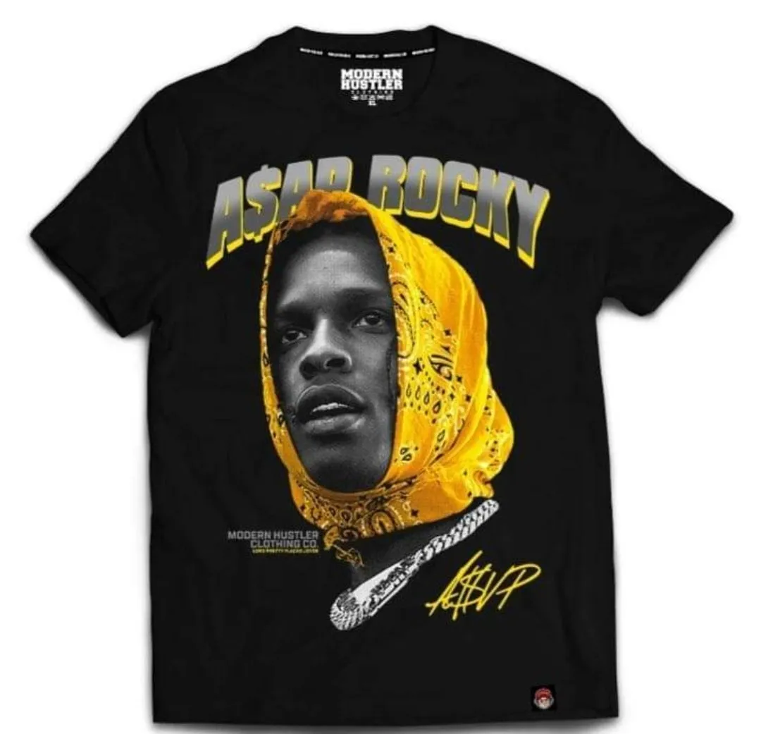 Asap Rocky Black Tee