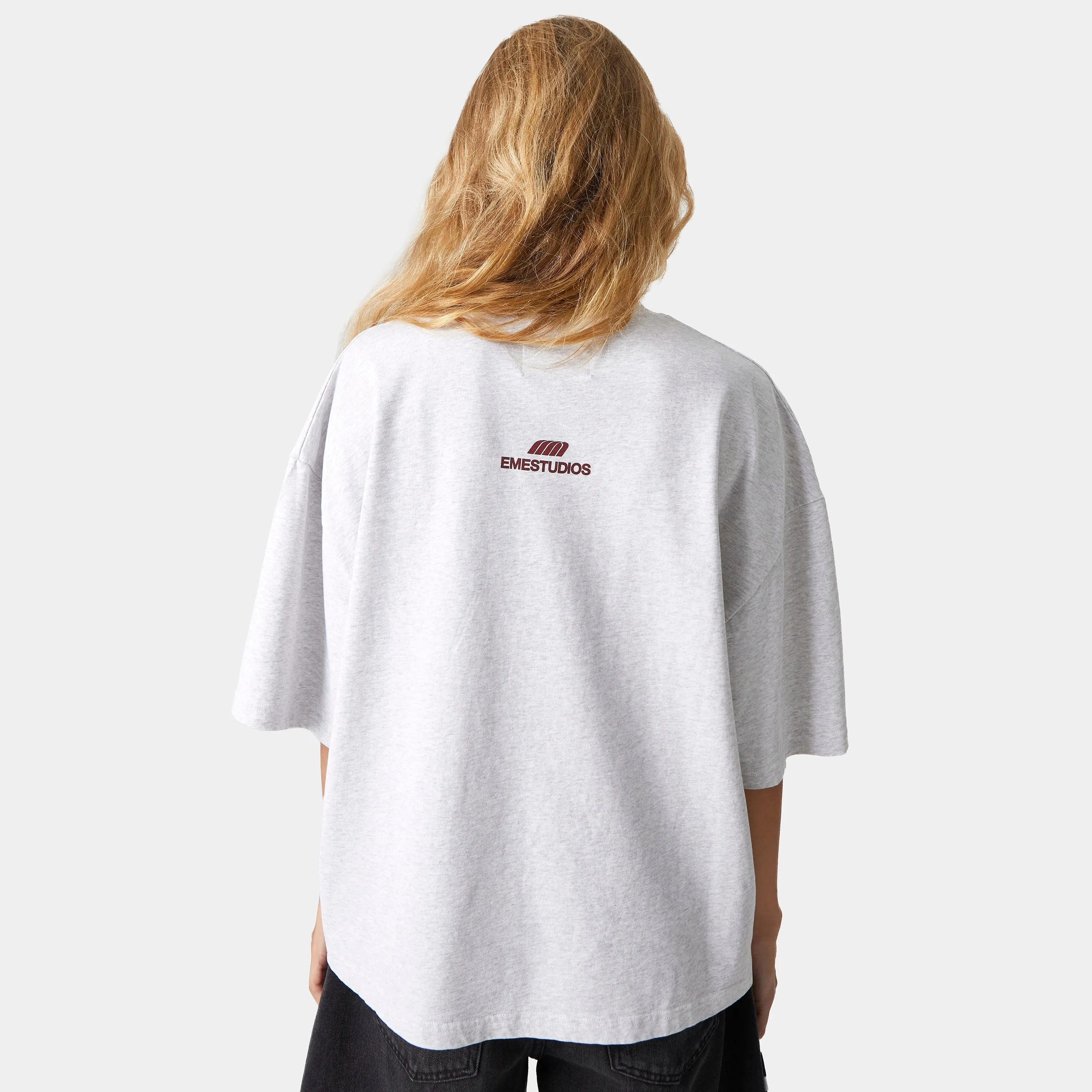 BBS Heather Grey Oversized Tee