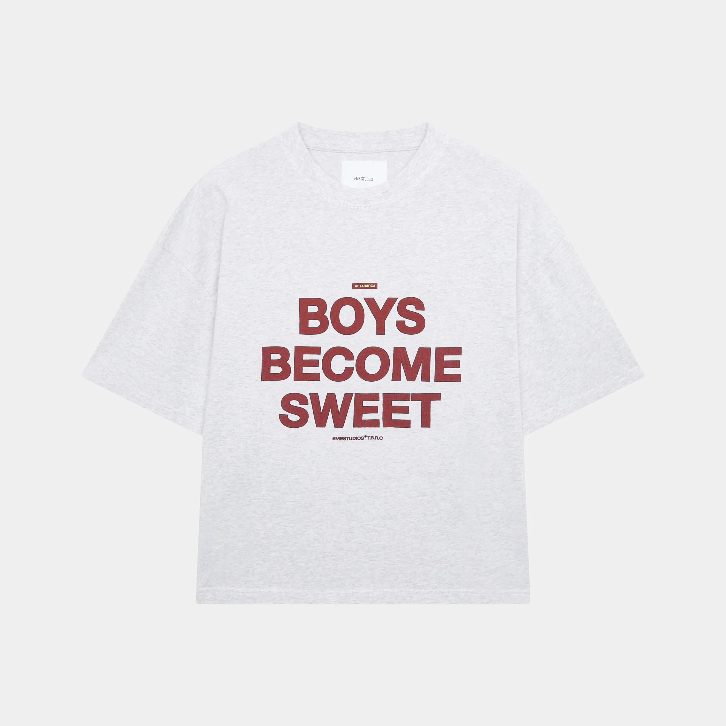 BBS Heather Grey Oversized Tee