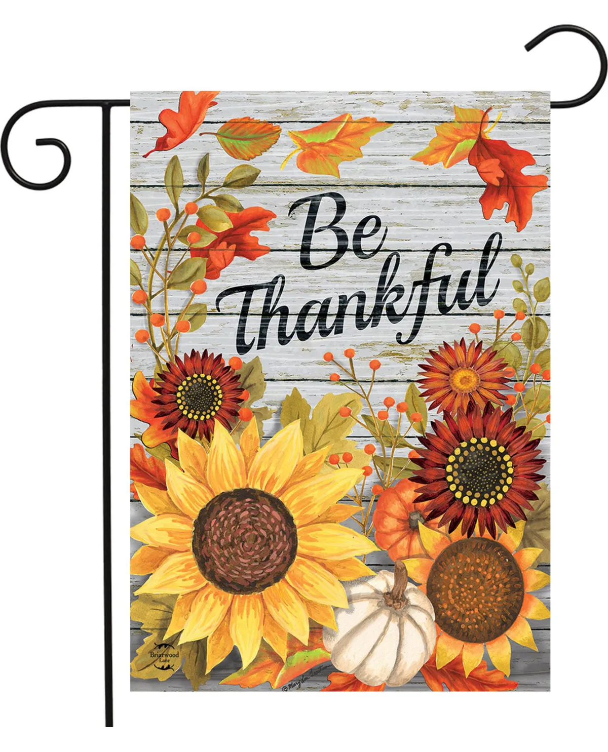 Be Thankful Garden Flag