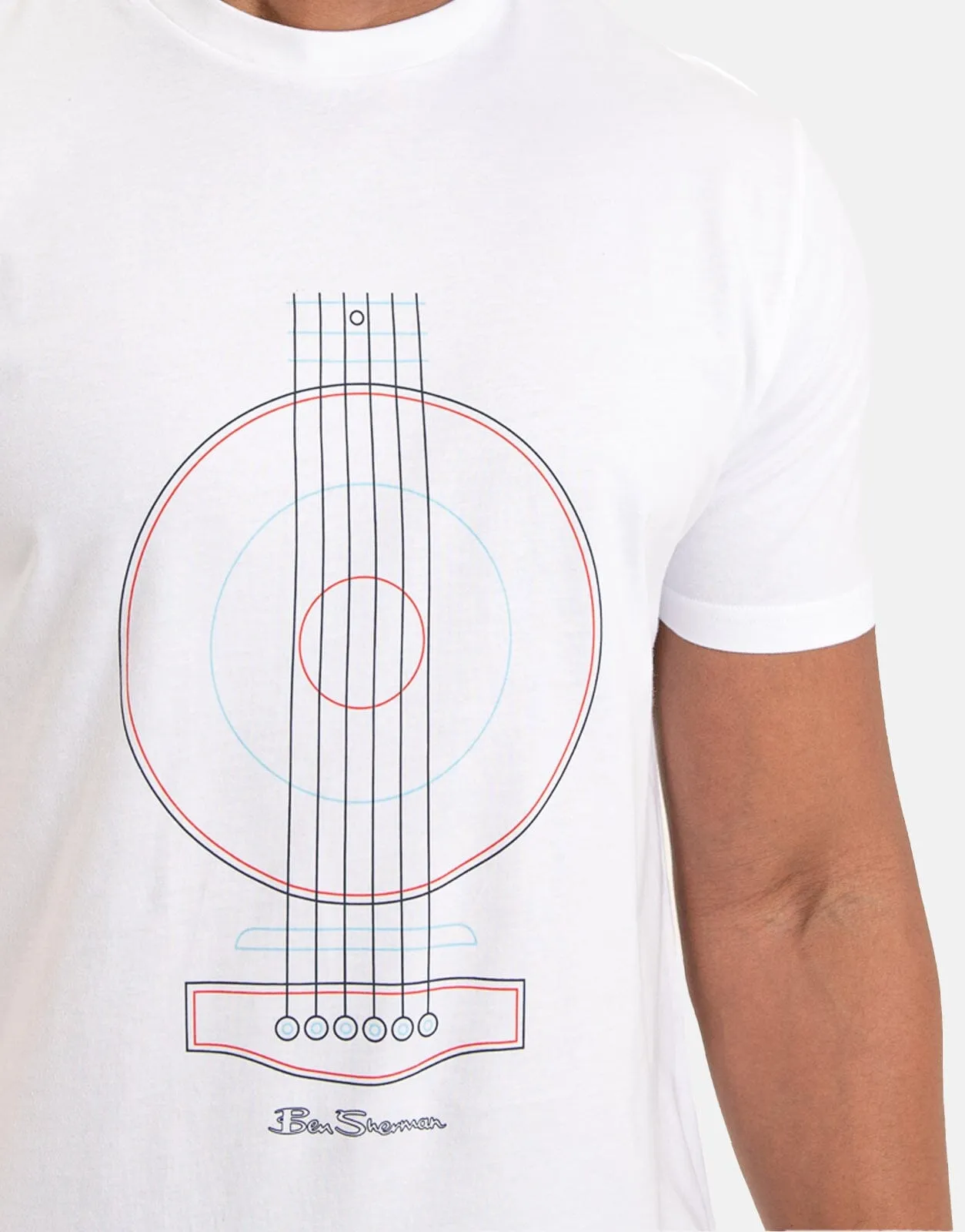 Ben Sherman Linear Guitar T-Shirt