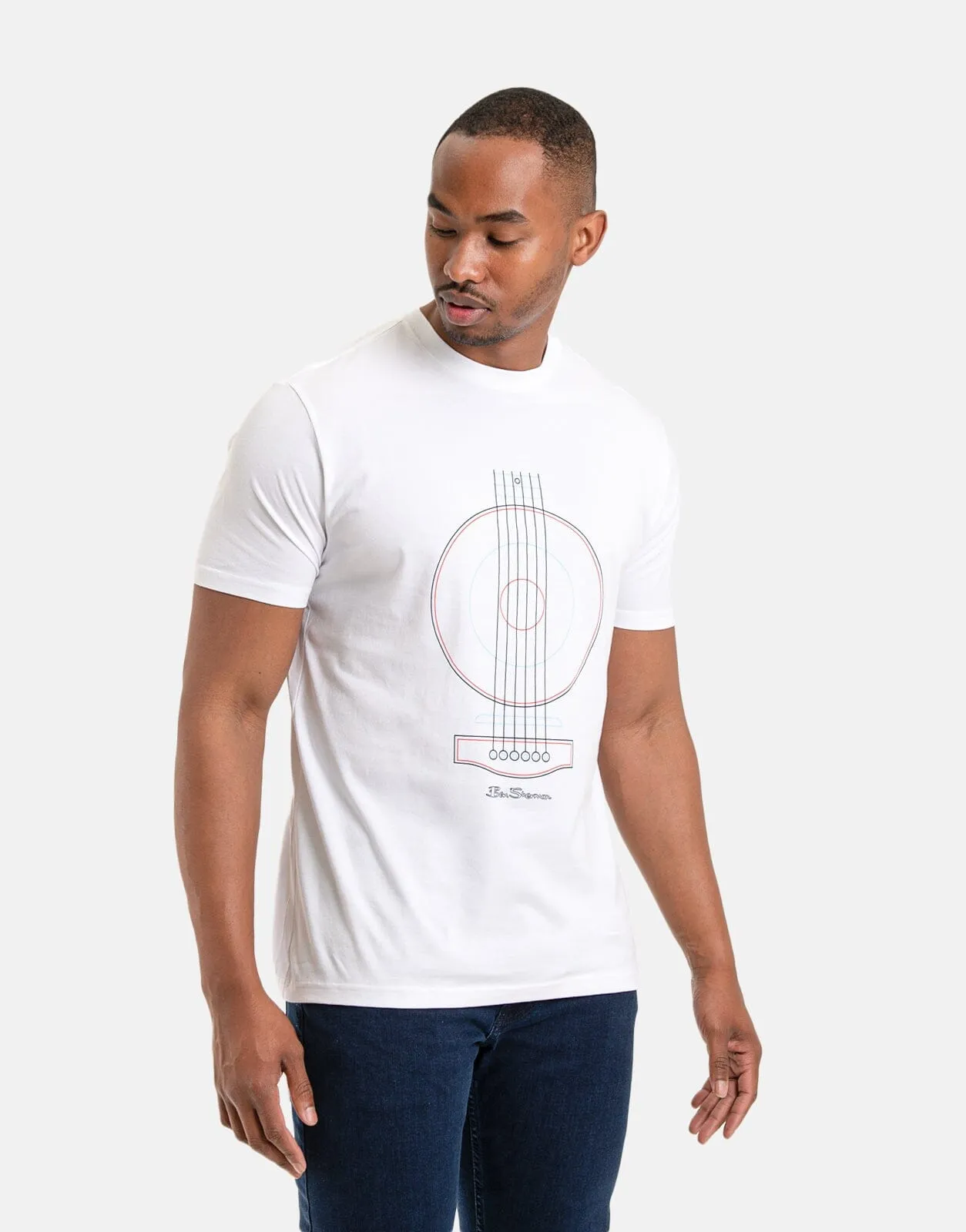 Ben Sherman Linear Guitar T-Shirt