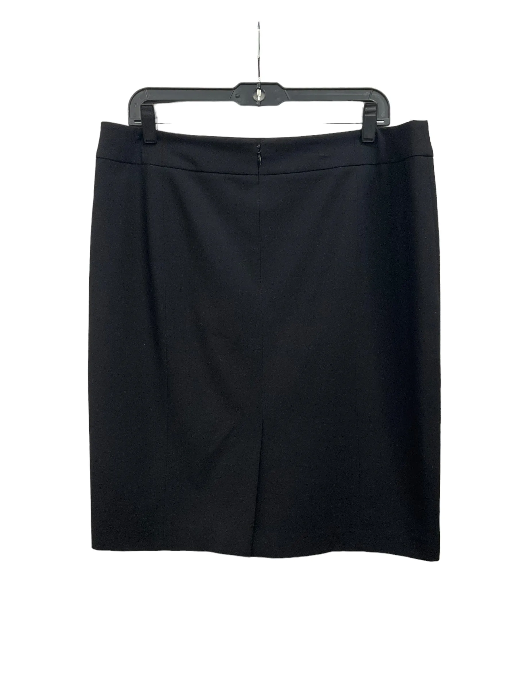 Black Skirt Midi Calvin Klein, Size 14