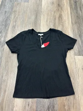 Black Top Short Sleeve Z Supply, Size Xl