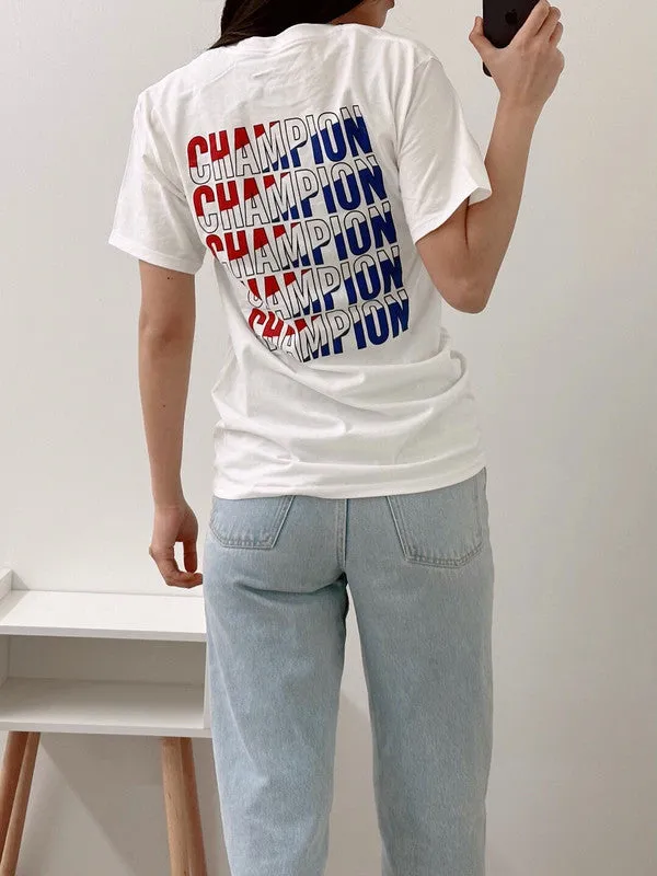Champion Classic Graphic T-shirt White GT23H 5864HA 045