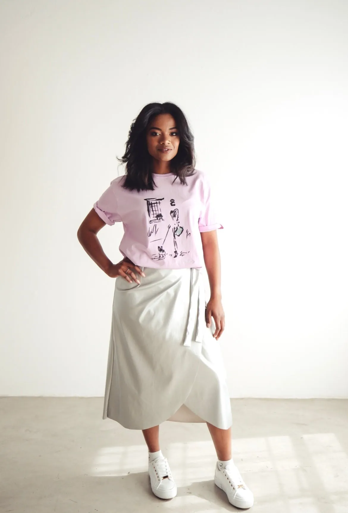 Chic in the City Tee (Purple)