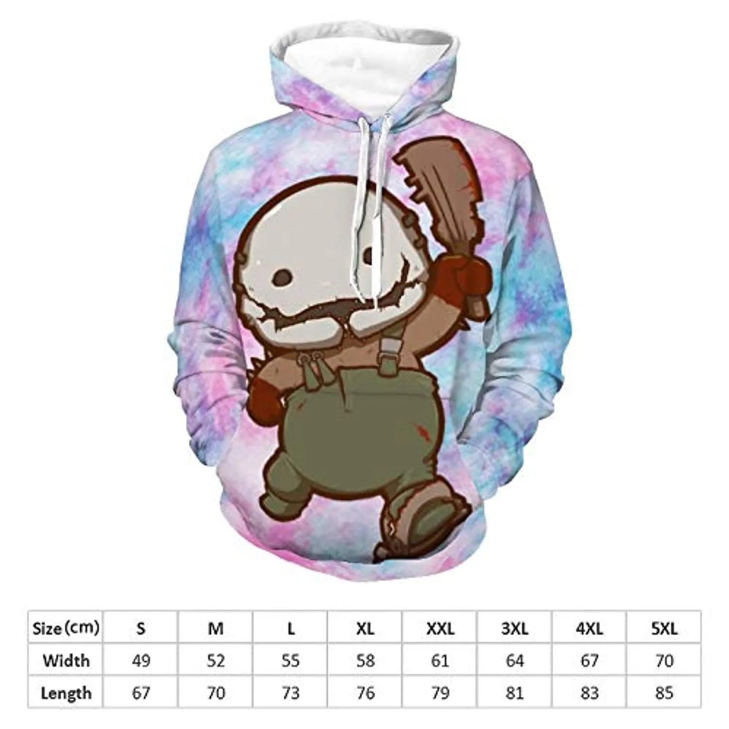 Dead by Daylight Hoodie - Funny 3D Print Adults Pullover Hoodie