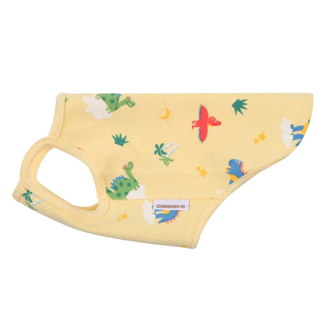 Dino World Tank Top - Yellow