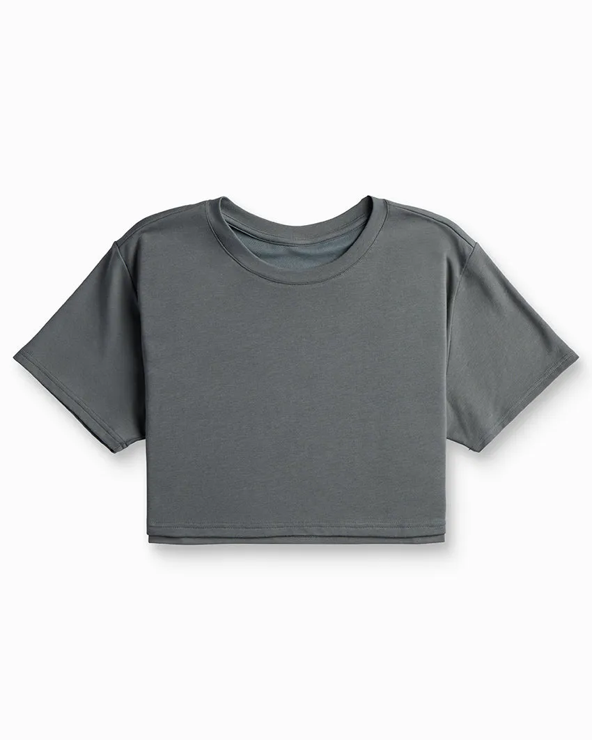 Drift Relaxed Cropped Crew