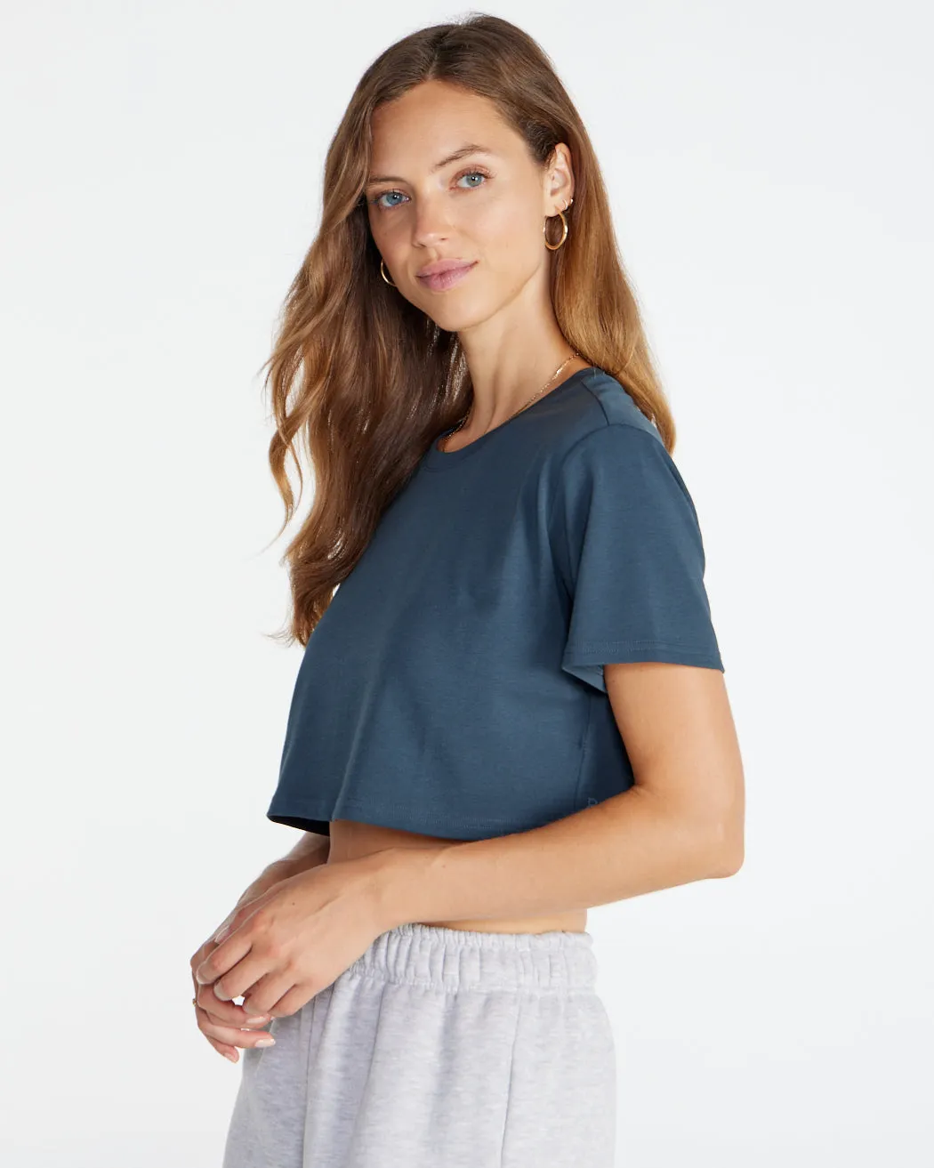 Drift Relaxed Cropped Crew