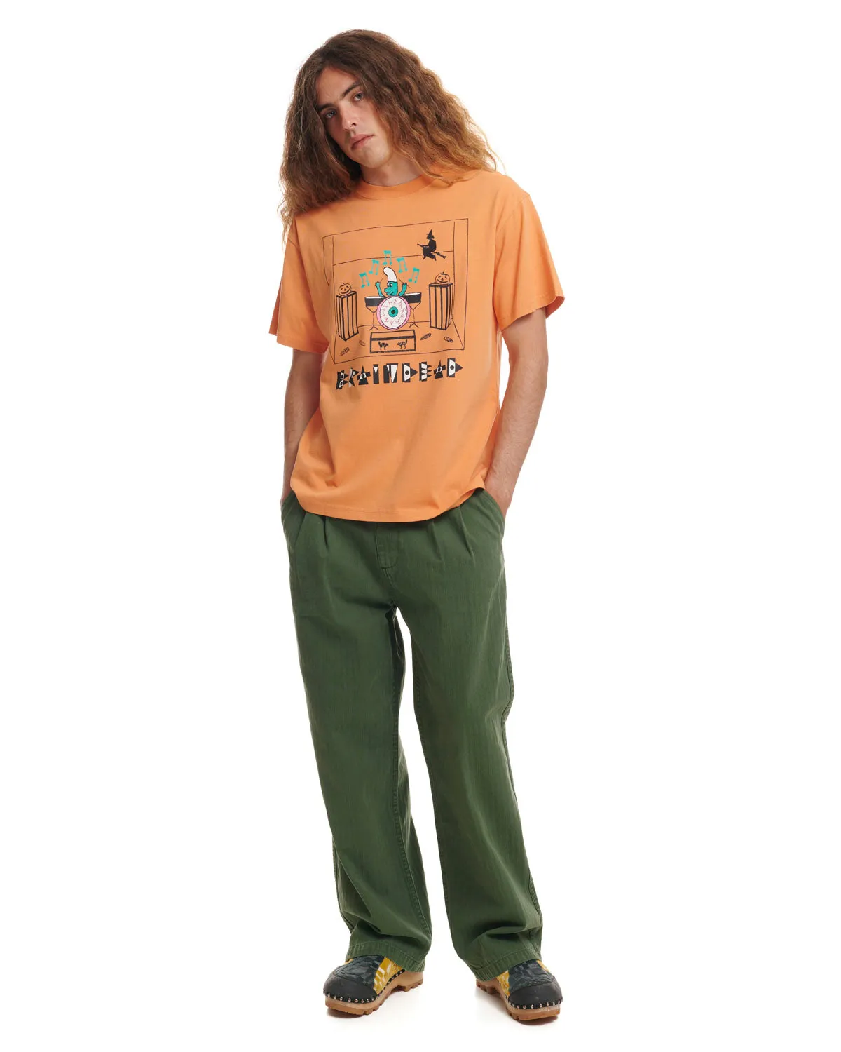 Drummer Boy T-Shirt - Peach