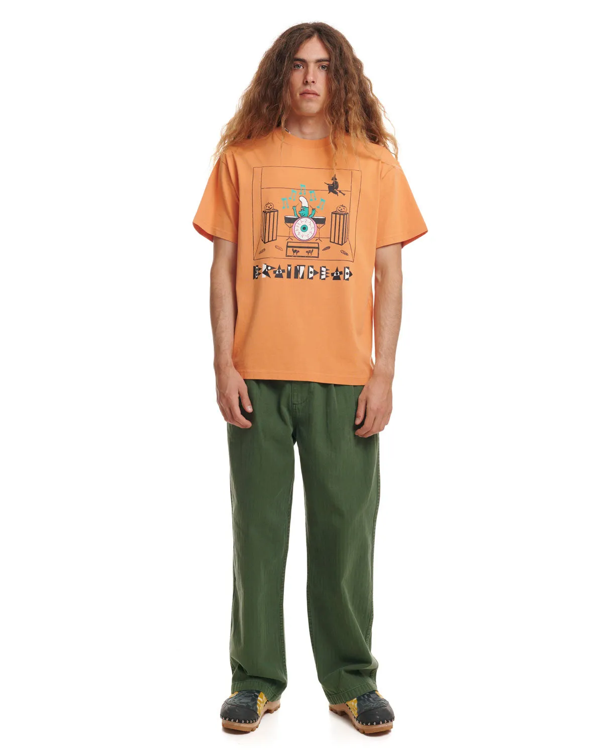 Drummer Boy T-Shirt - Peach