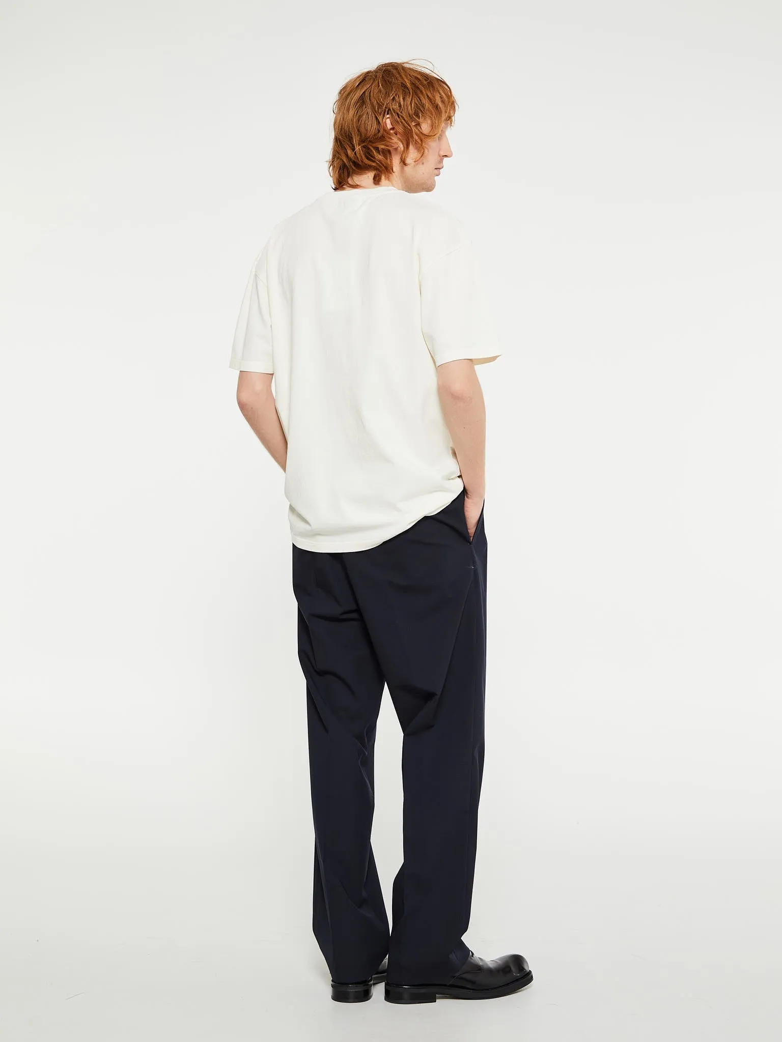 Dyed T-Shirt in Broken White
