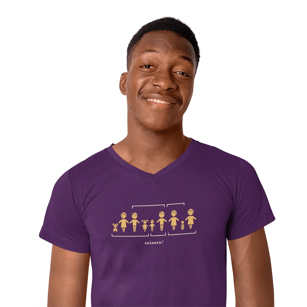 Family - Relaxed Fit V-neck T-shirt