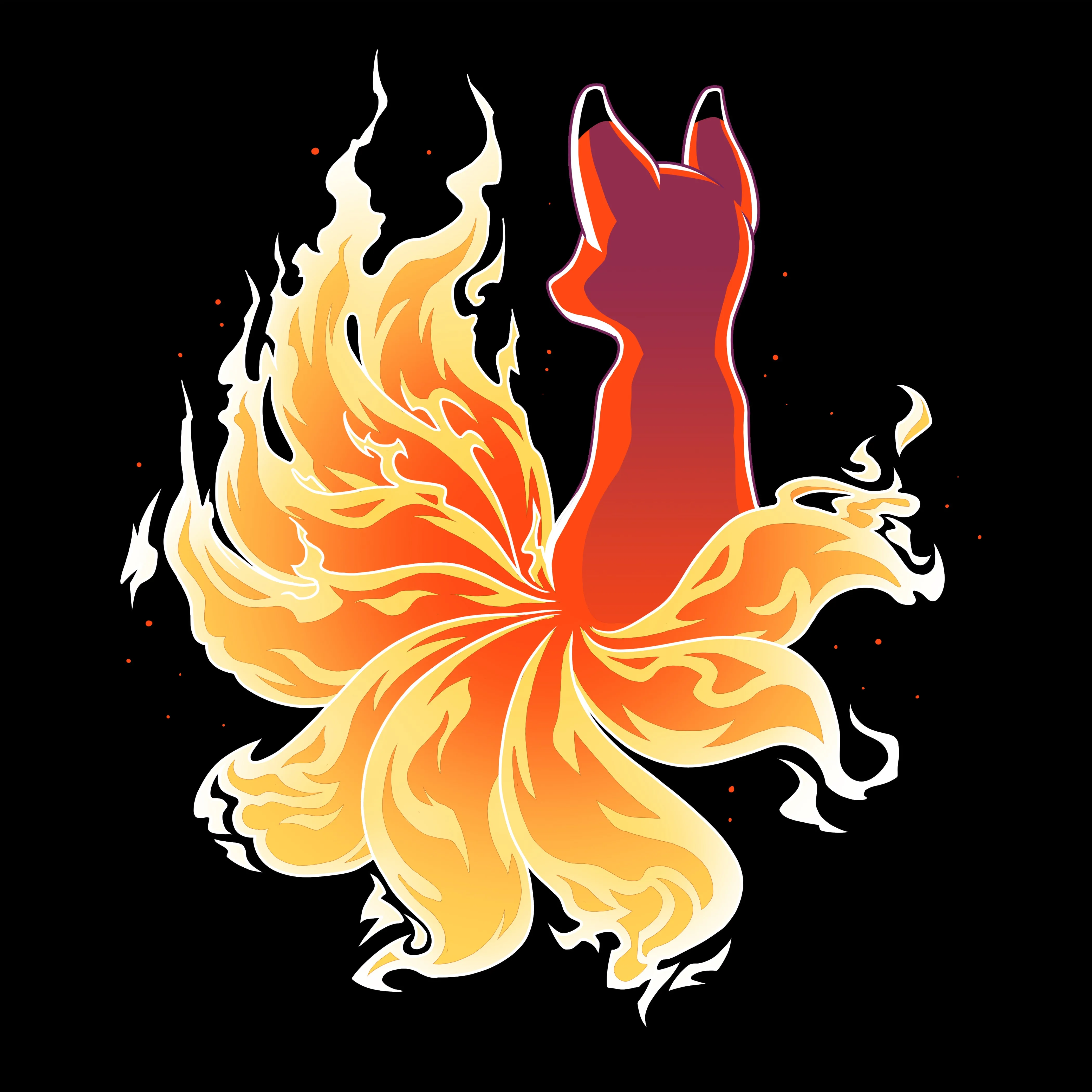 Fire Kitsune