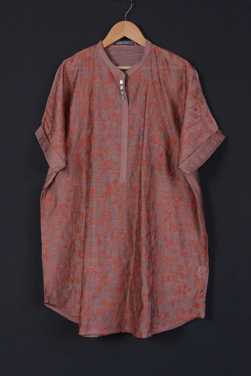 Fleur Amour Chanderi Blend Top