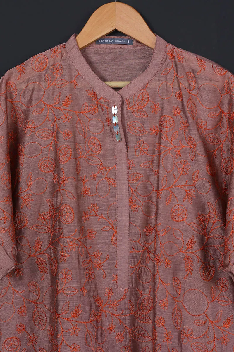 Fleur Amour Chanderi Blend Top