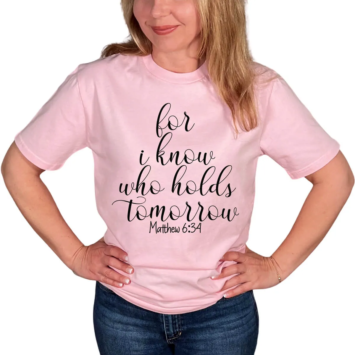 For I Know Who Holds Tomorrow T-Shirt