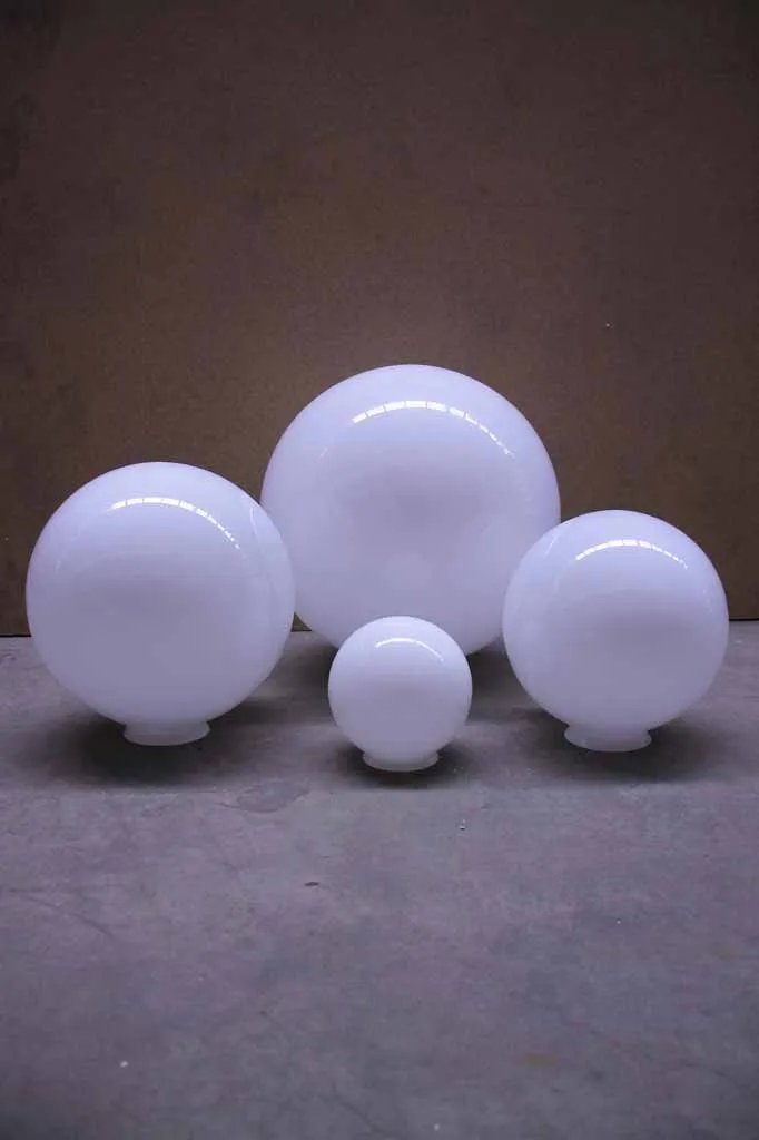 Glass Ball Outdoor Ceiling Light