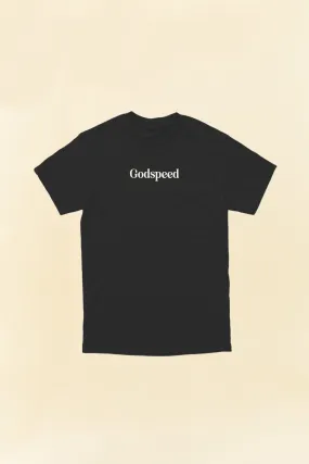 Godspeed Zenith Premium Heavyweight Organic Cotton T-Shirt in Aged Black