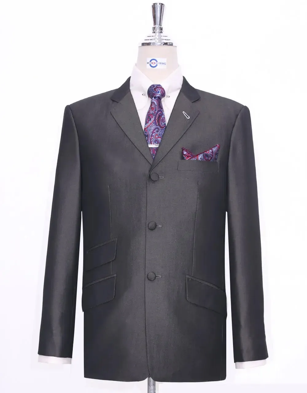 Golden Grey Tonic Suit Jacket Size 38R Trouser 32/32