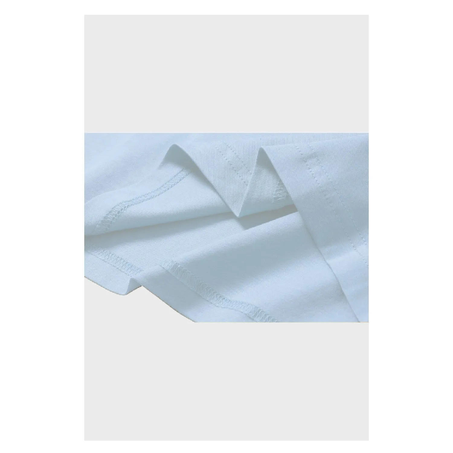 Grand V-Neck Cotton T-Shirt (160g)