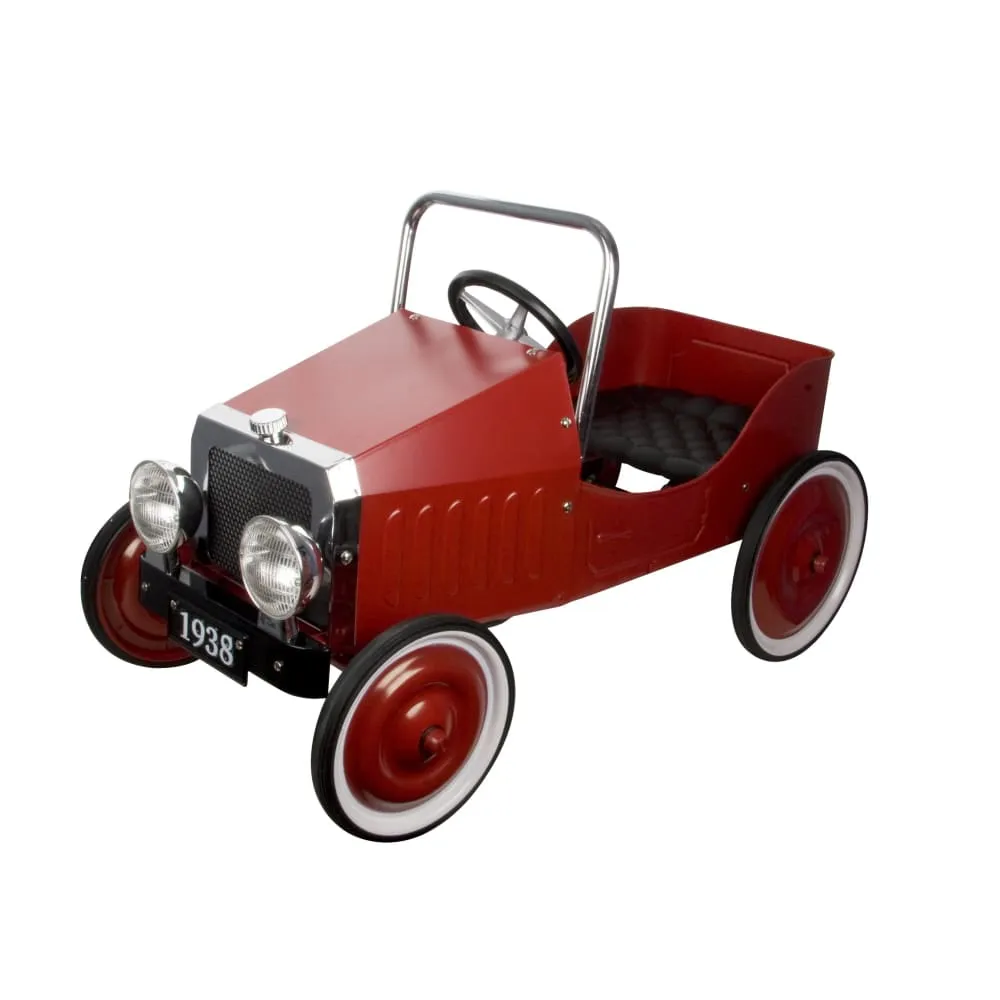Great Gizmos Red Classic Pedal Car