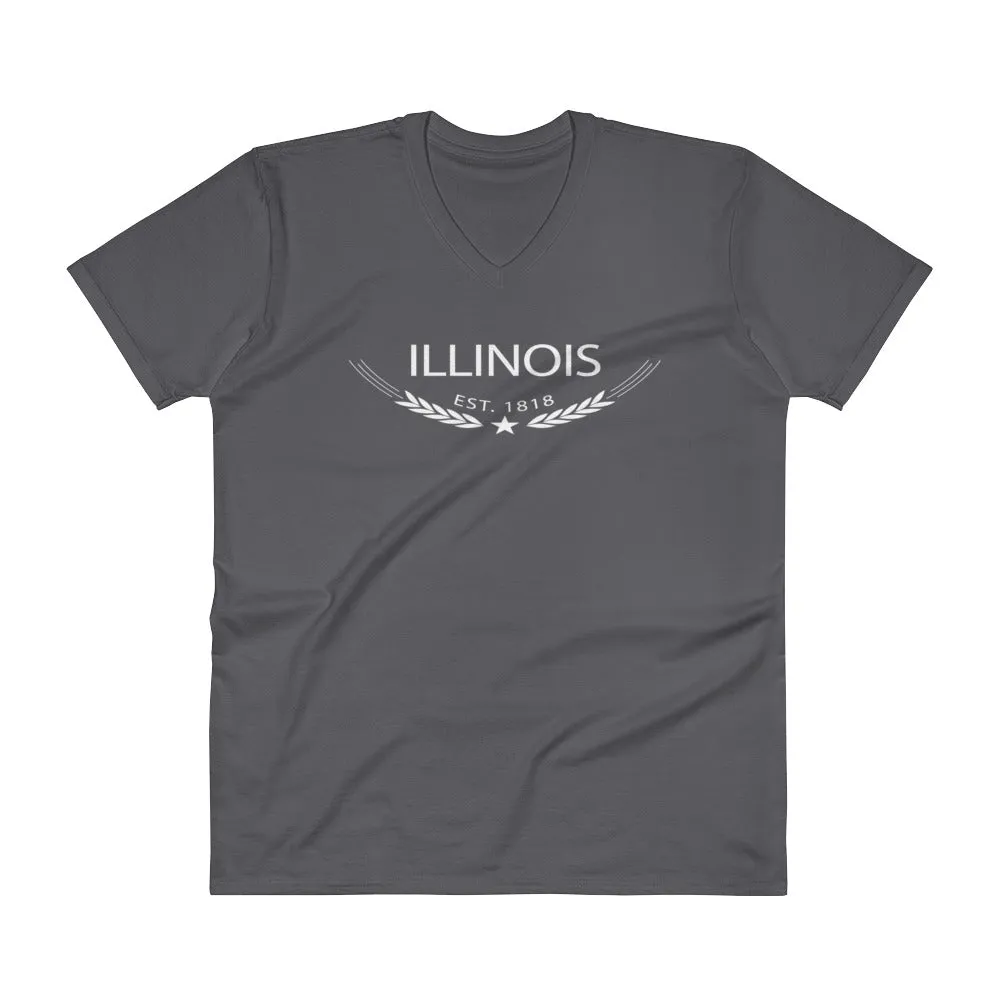 Illinois - V-Neck T-Shirt - Established