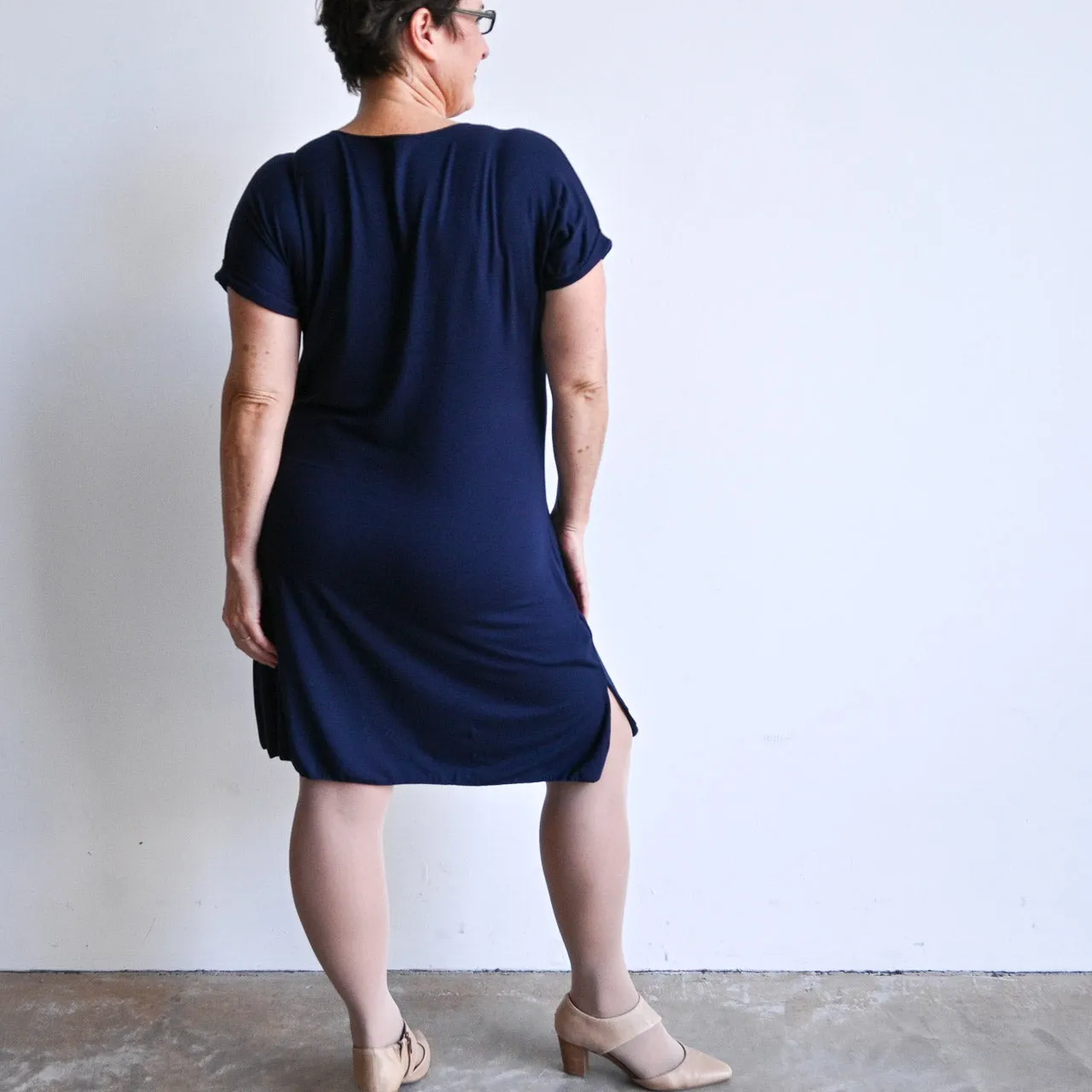 In The Moment T-Shirt Dress by KOBOMO Bamboo