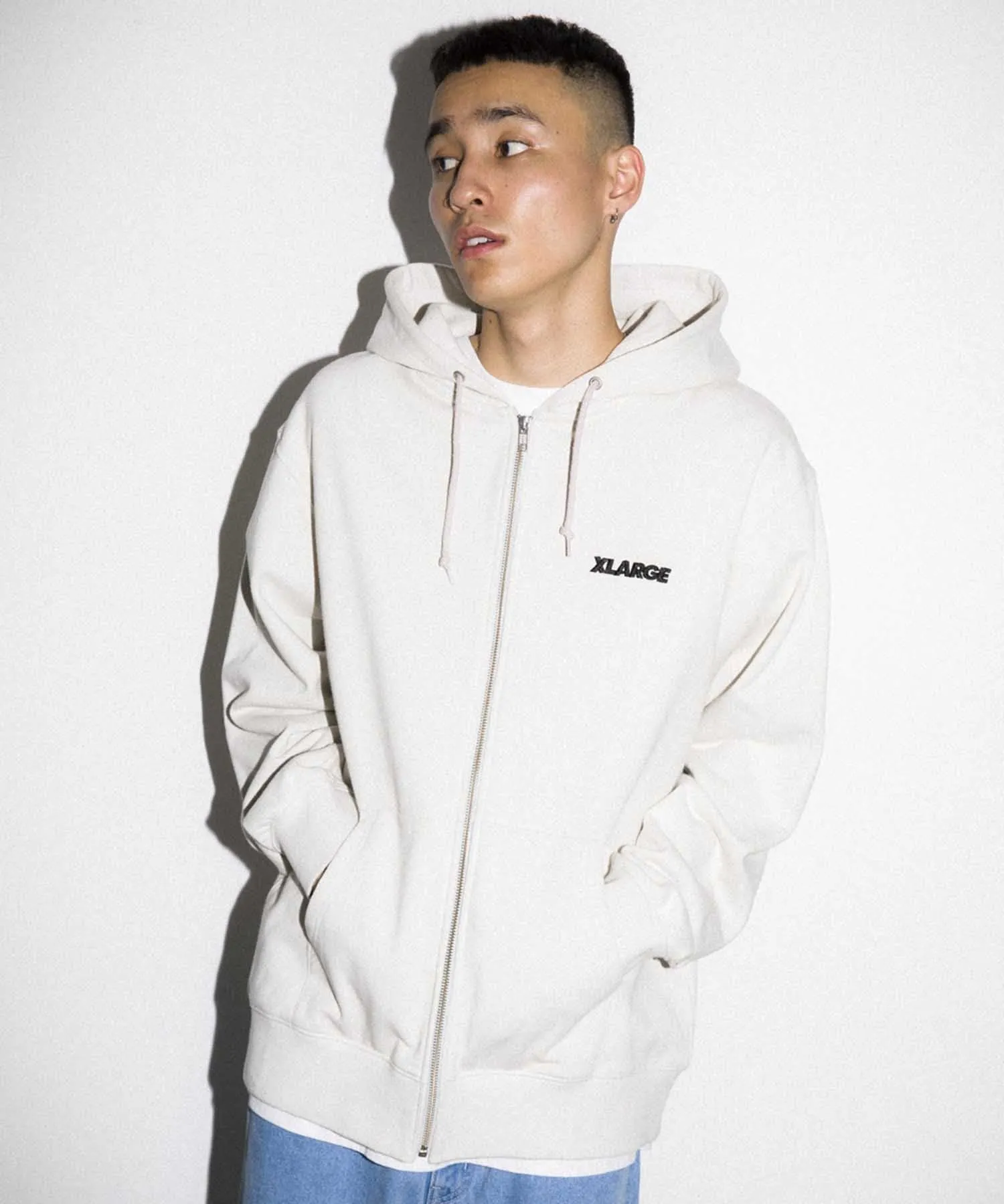 INGREDIENTS SLANTED OG FULL ZIPPED SWEAT