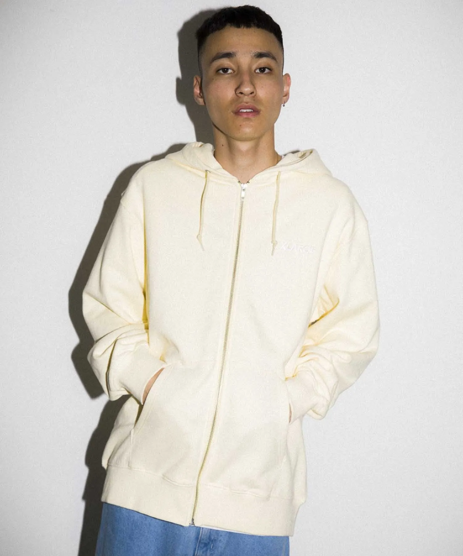 INGREDIENTS SLANTED OG FULL ZIPPED SWEAT