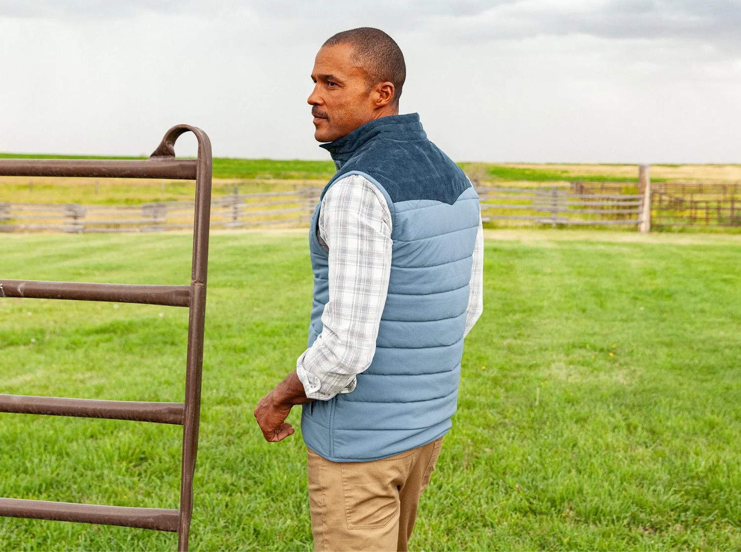 Jackson Vest - Dusk Blue