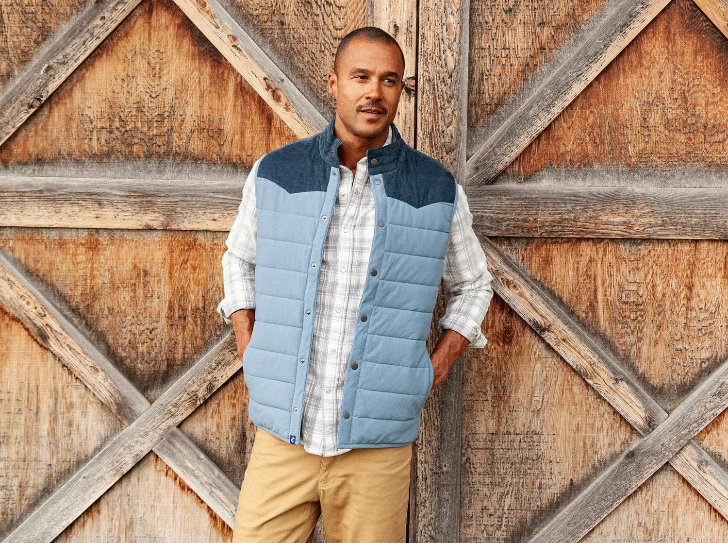 Jackson Vest - Dusk Blue