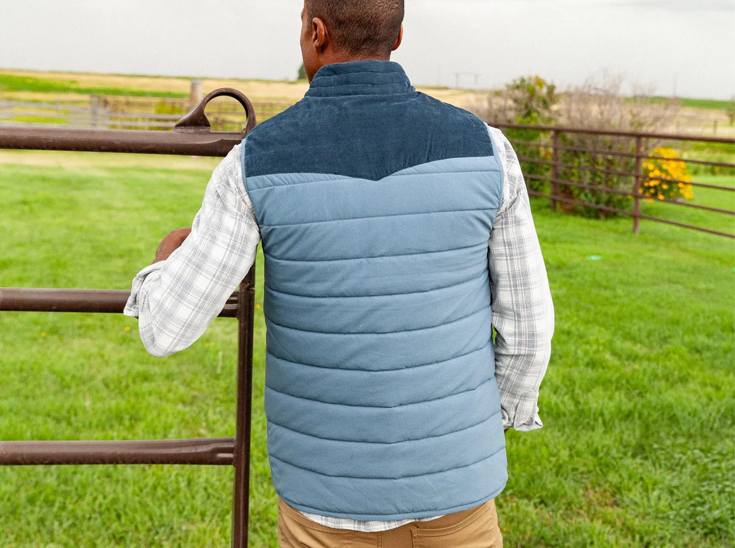 Jackson Vest - Dusk Blue
