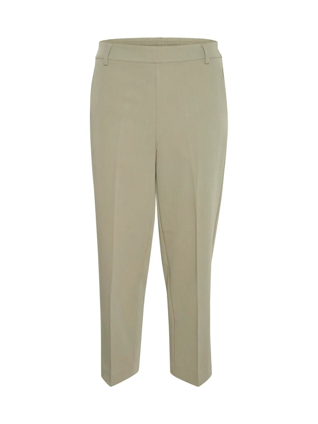 Kaffe KAsakura HW cropped pants vetiver