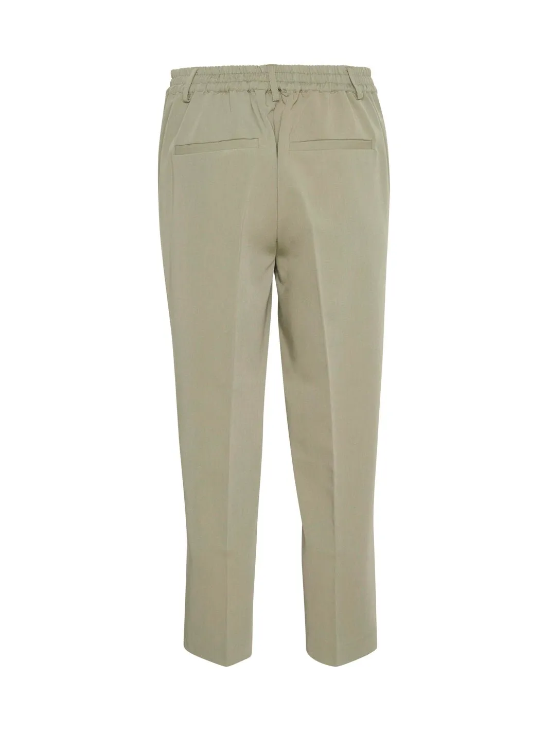 Kaffe KAsakura HW cropped pants vetiver