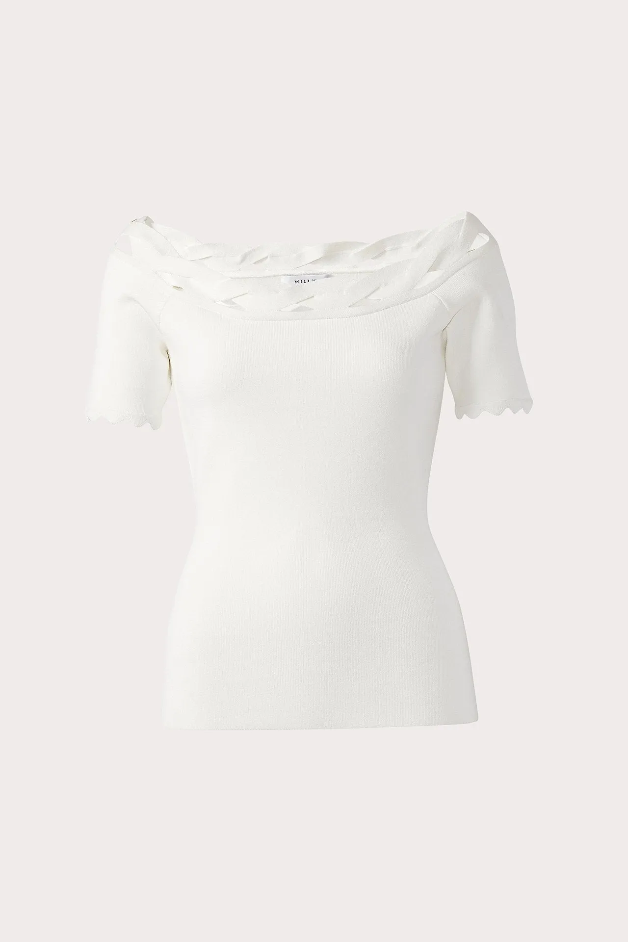 Keyhole Twist Trim Top